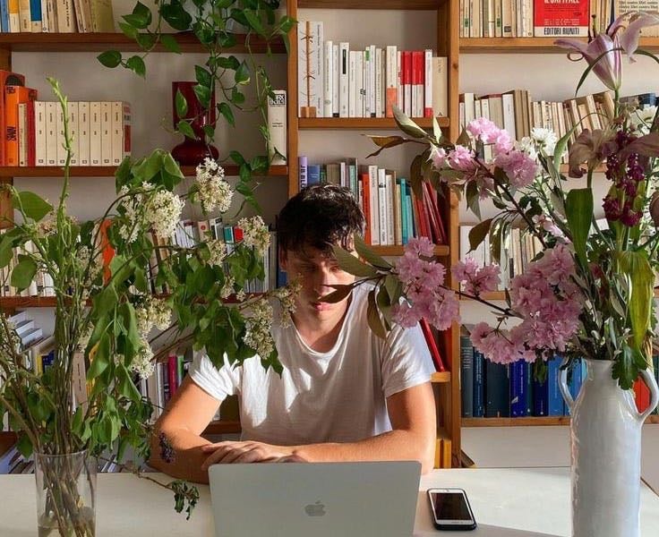 why i stopped forcing myself to be productive all the time - milk and cookies