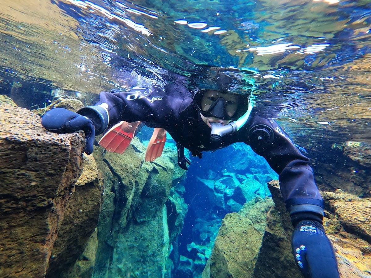 Silfra Snorkeling Pond