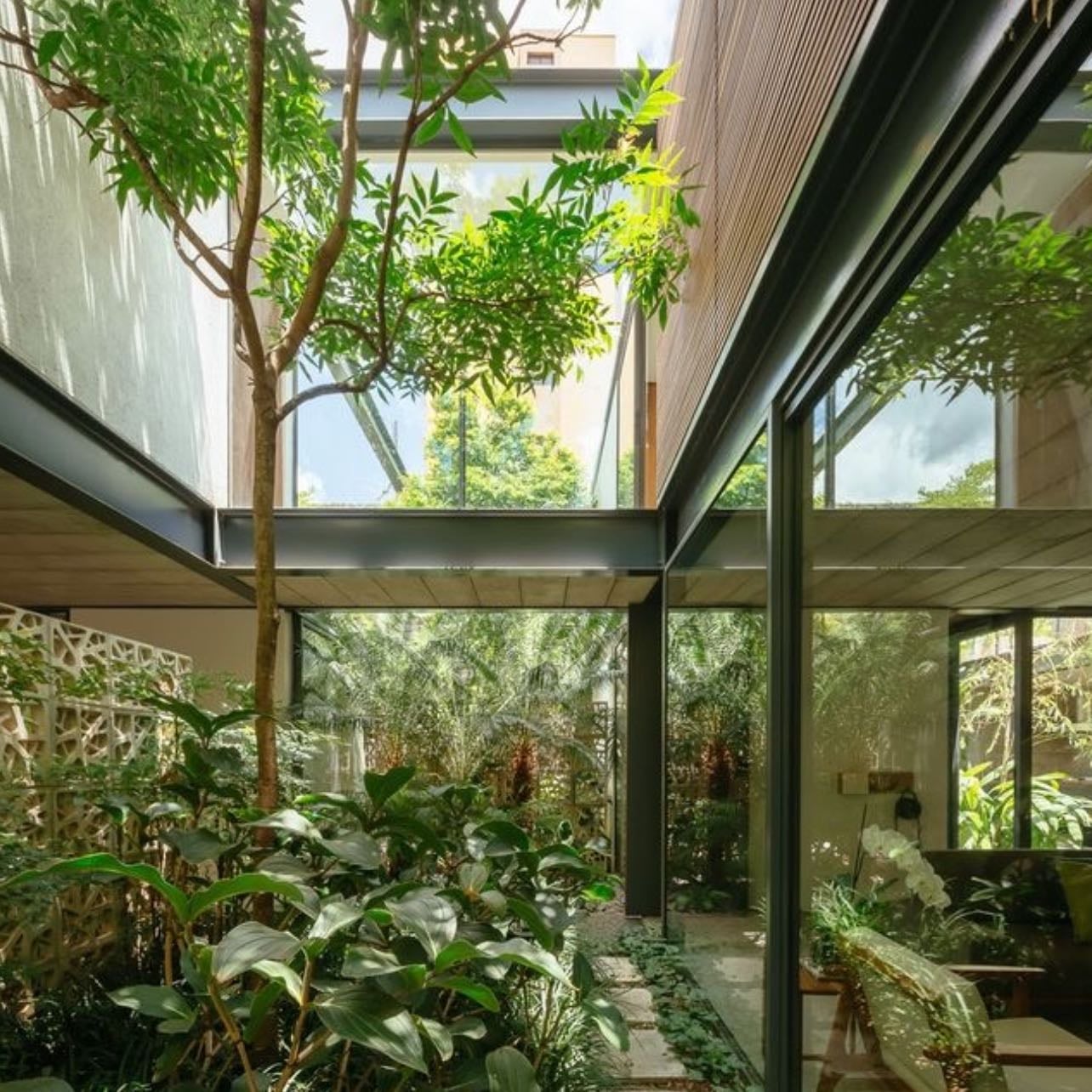 Biofílico - Es una nueva tendencia constructiva que se caracteriza por poner en contacto la arquitectura con la naturaleza.