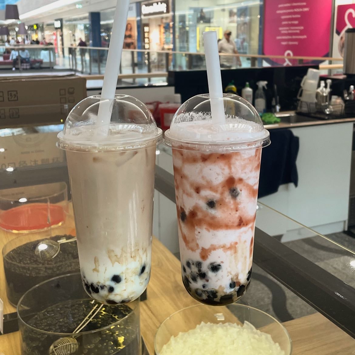 Big Boba - super yum boba where u can choose whether add it in tea, juice or milkshake