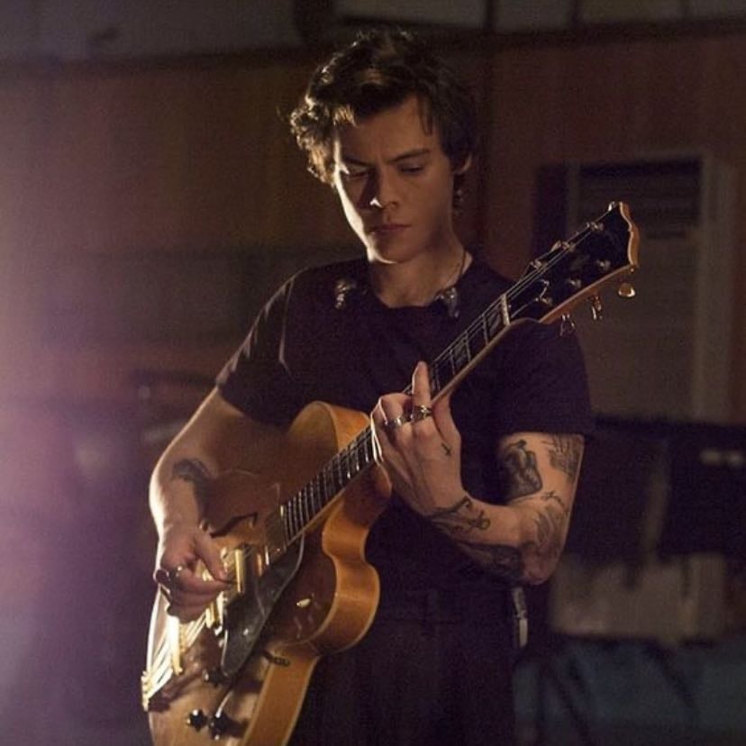 Harry - He and his music saved me in so many ways<3 The first Song I heard from him was SOTT and I instantly fell in love with him and his Music🫶