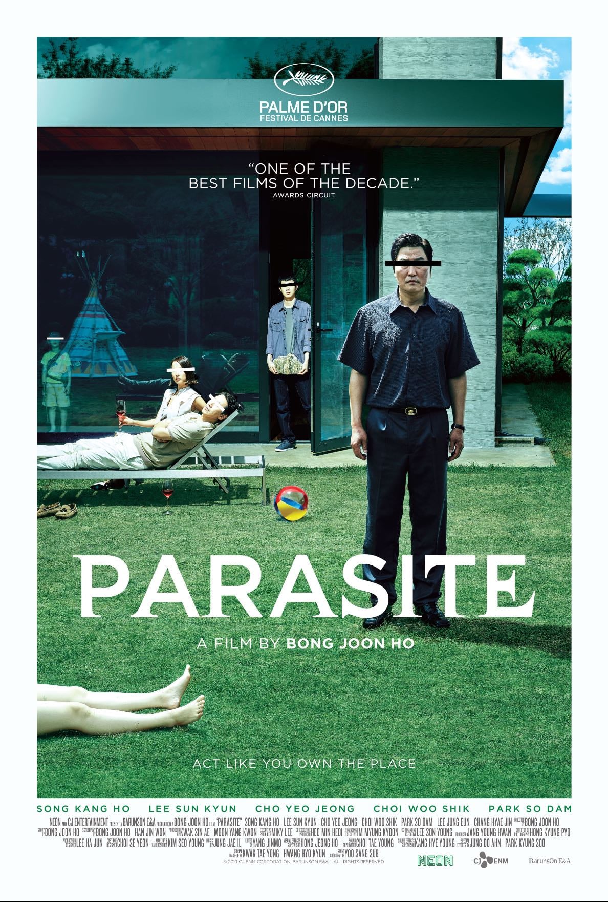 Parasite - Bong Joon-Ho · 2019