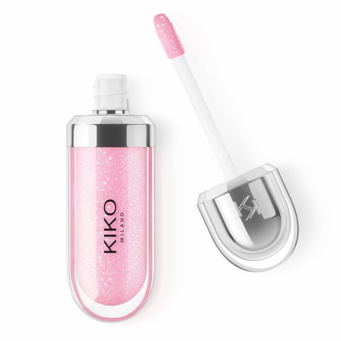 Kiko Milano 3D Hydra Lip Gloss - Shade 05 - Pearly Pink 🫧🎀