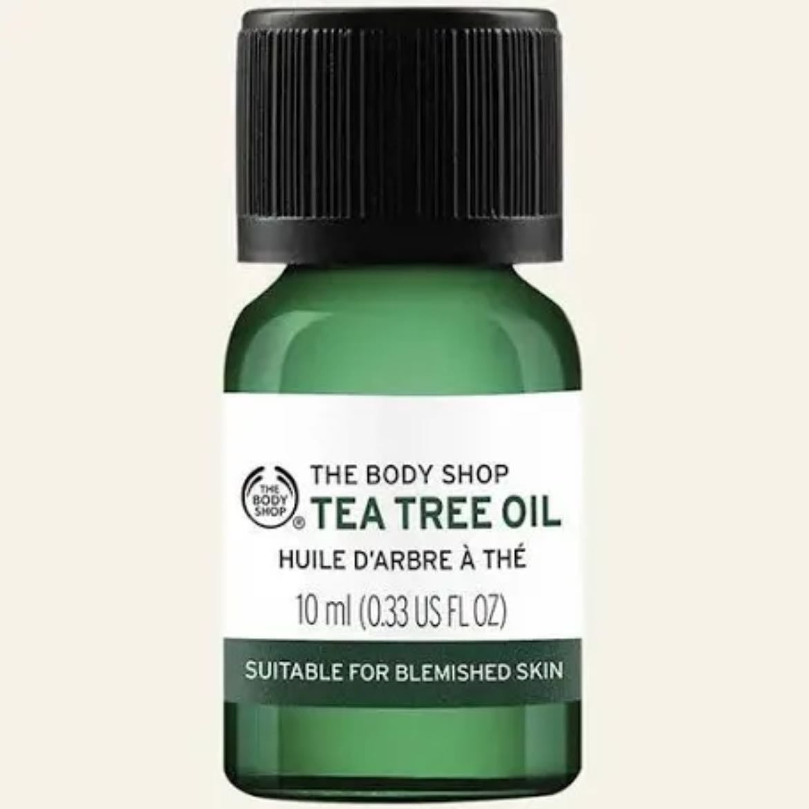 The body shop - Tea tree oil - el mejor producto secando granitos