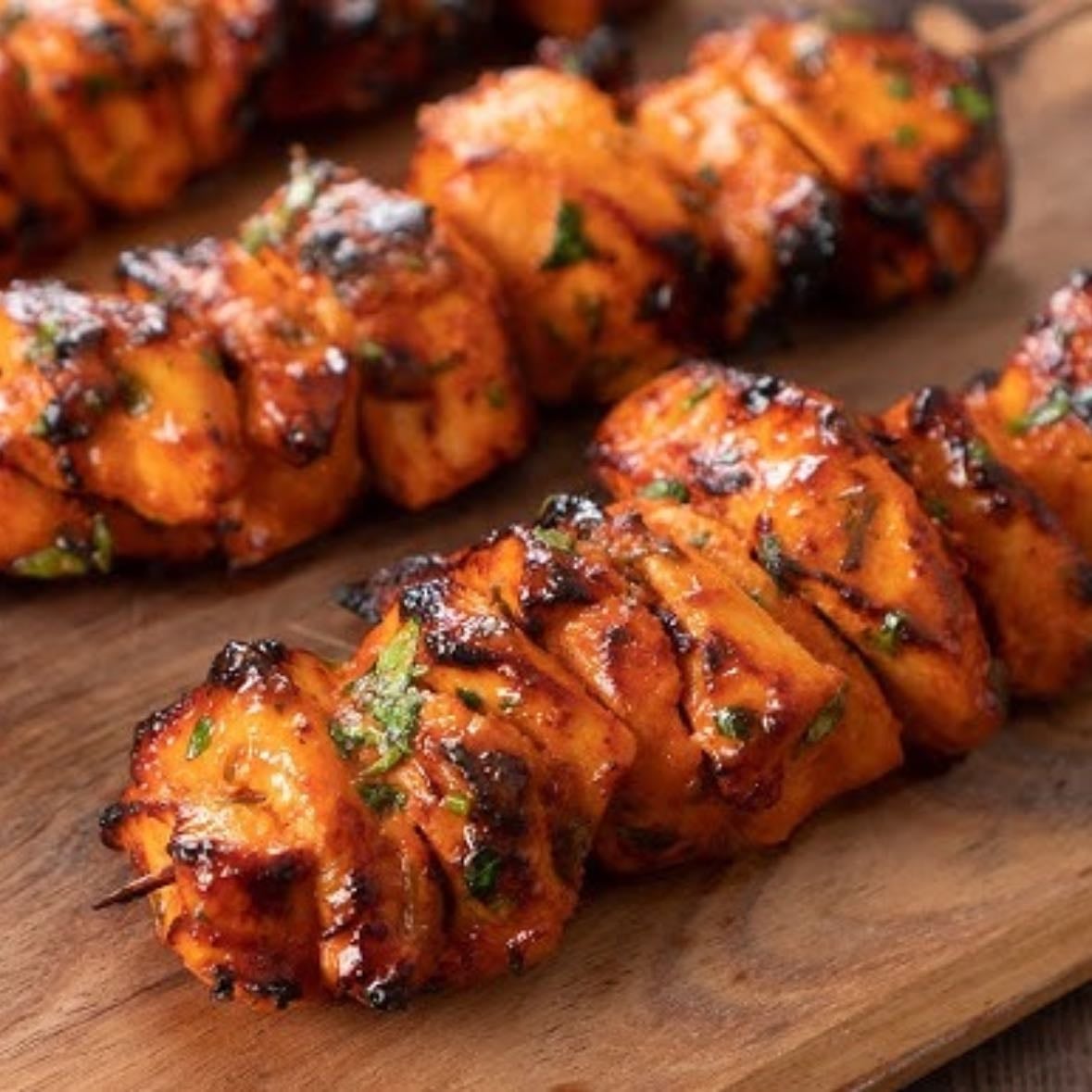 Brochetas de Pollo