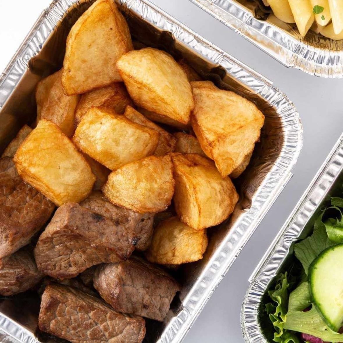 Carne con papas