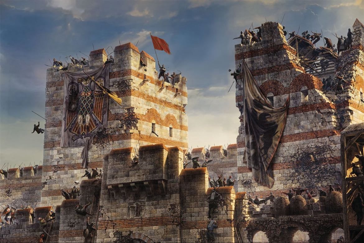 La caída de Constantinopla