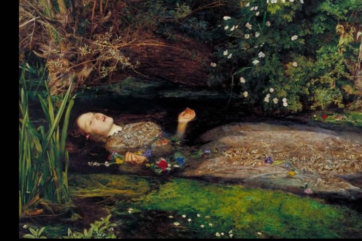 ofelia - de john everett milliais