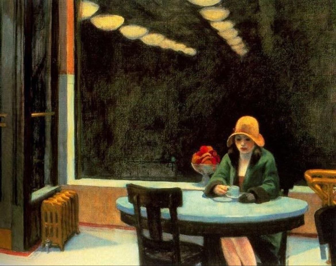 automat - de edward hopper