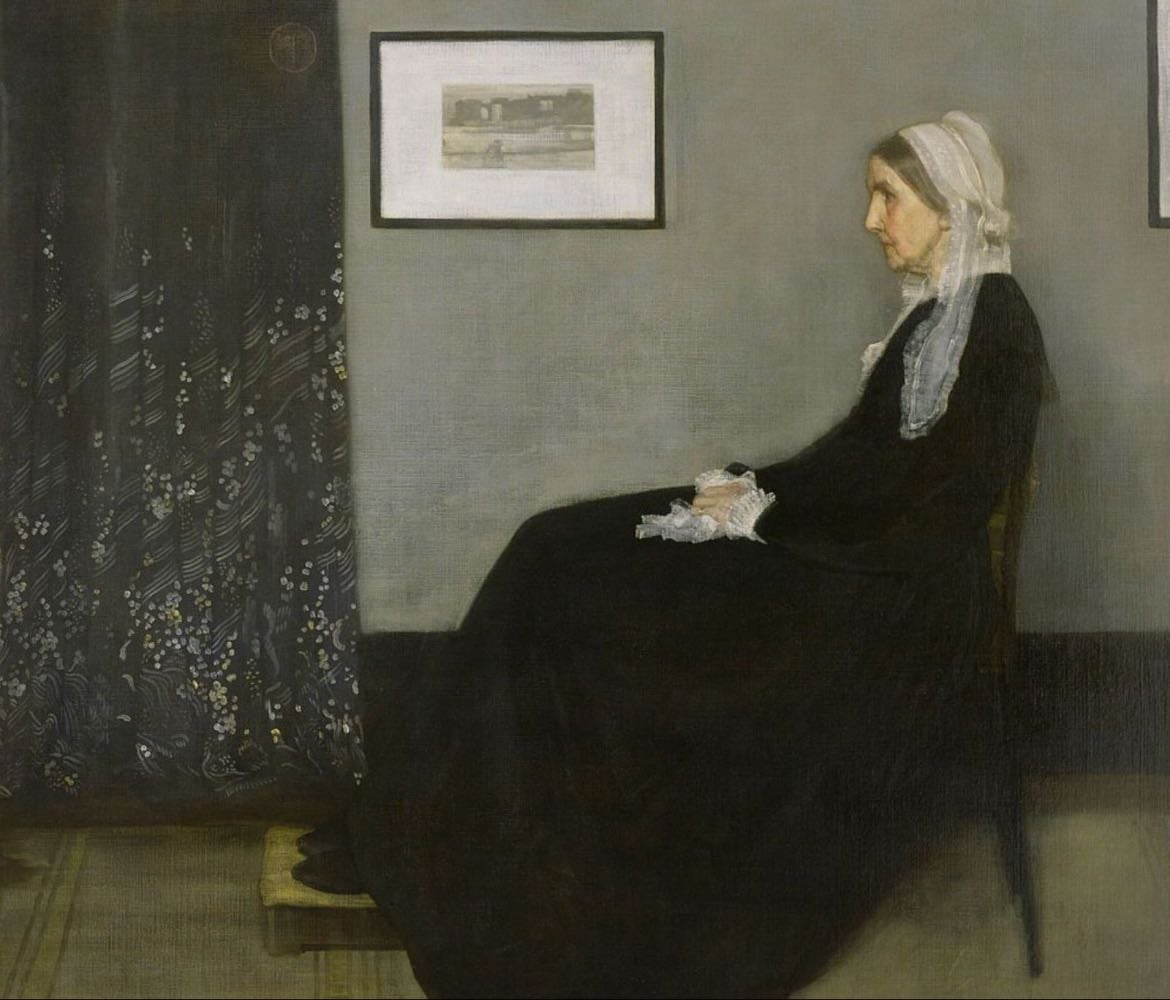 arreglo en gris y negro - de james mcneill whistler