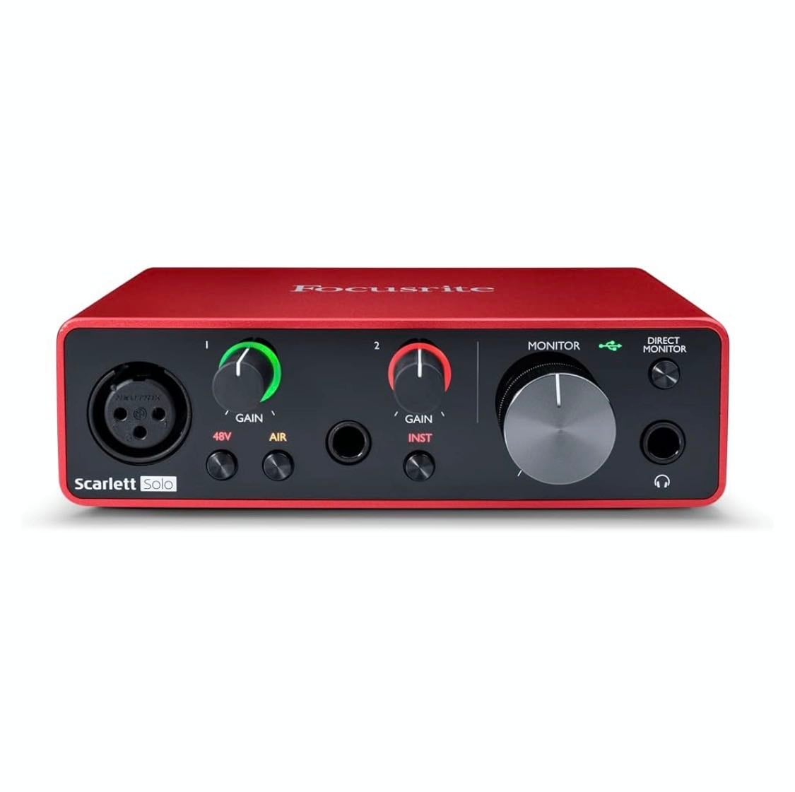 Focusrite Scarlett Solo - $2,491 MXN