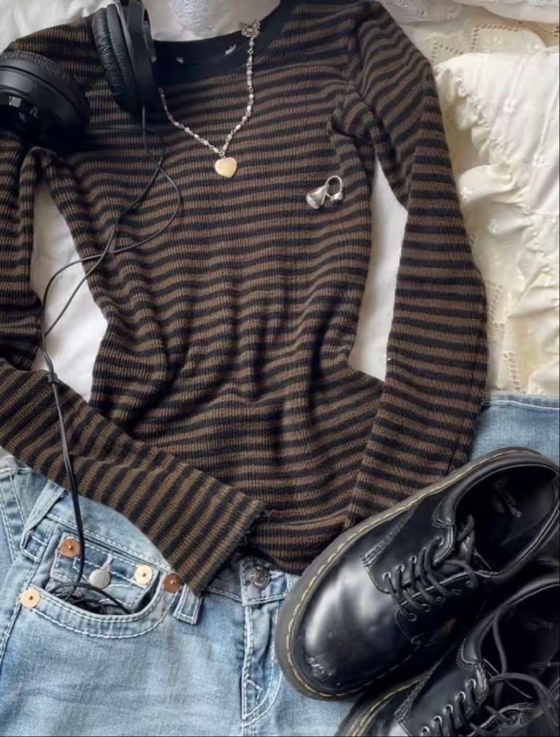 stripes !! - so downtown girl