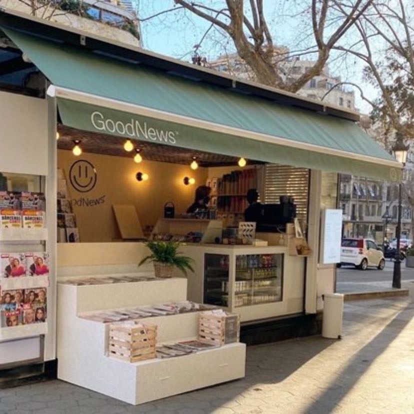 GoodNews Calle Sevilla - Take away coffee chain around Madrid.