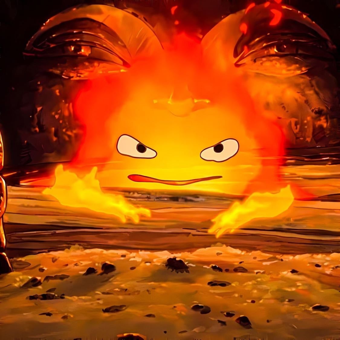 Calcifer - howl’s moving castle