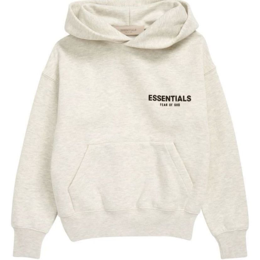 essentials hoodie - grey