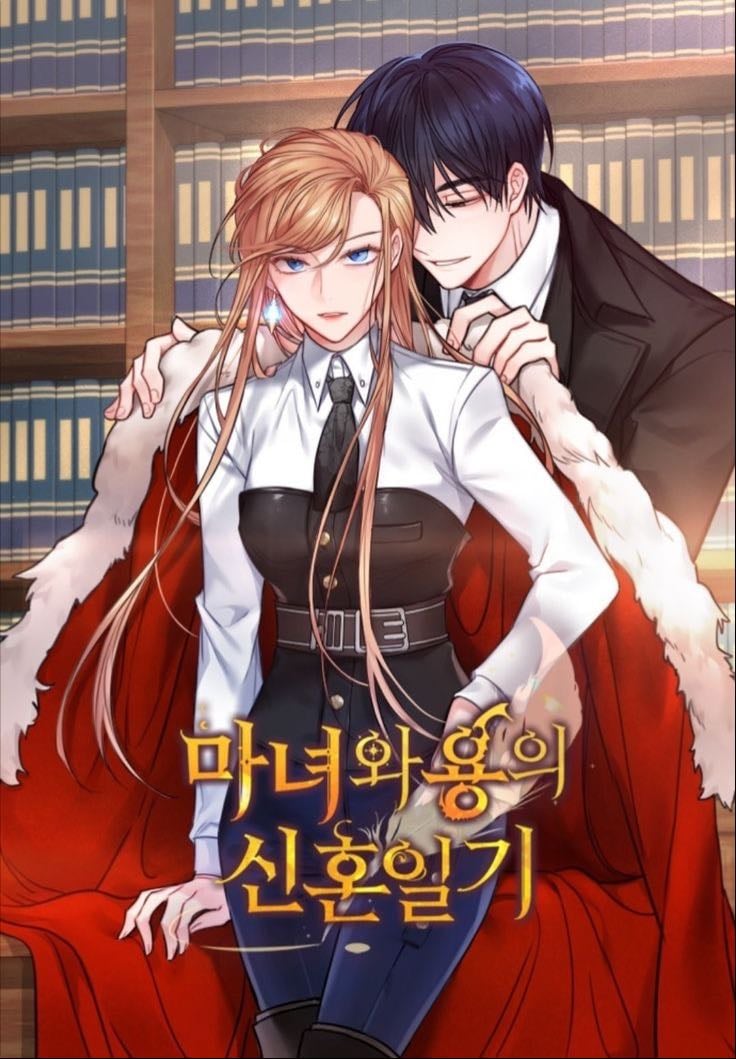 The newlywed diary of a witch and dragon.
