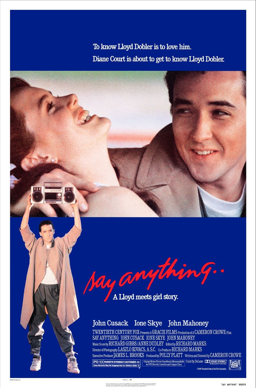 Say Anything... - Cameron Crowe · 1989