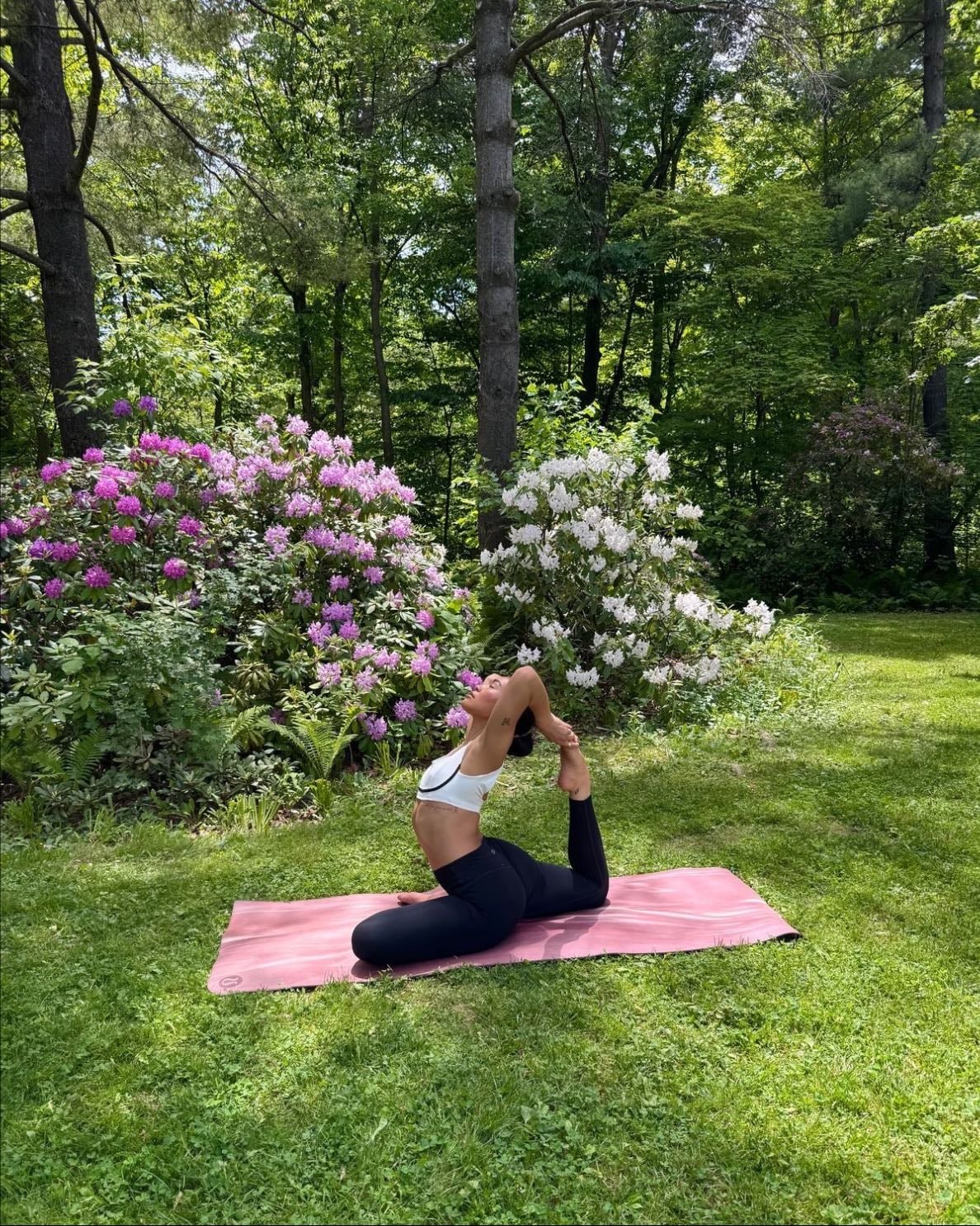 stretch / do gentle yoga - img: heather jane