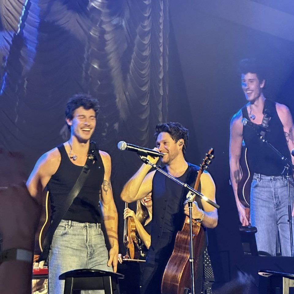Shawn Mendes - As much as I wished I was there I sadly wasn’t I had to watch on a glitchy live stream but I was so happy to hear two of my fav childhood singers sing together even if I wasn’t there