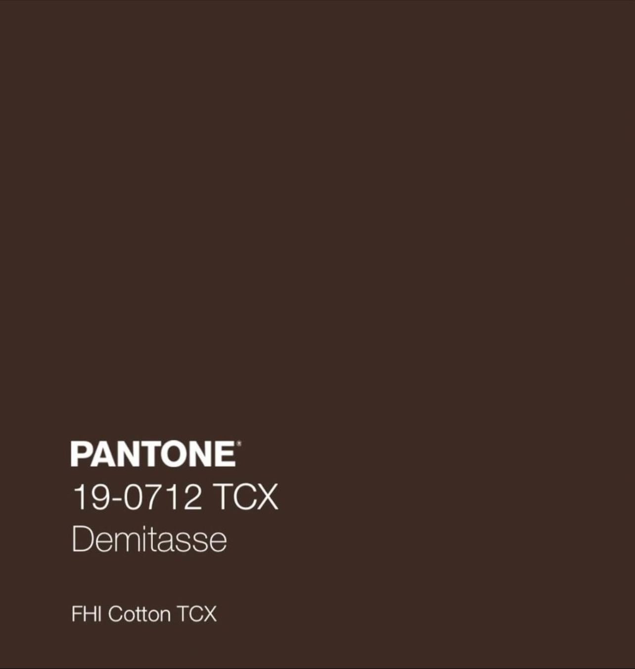 19-0712 TCX - Demitasse