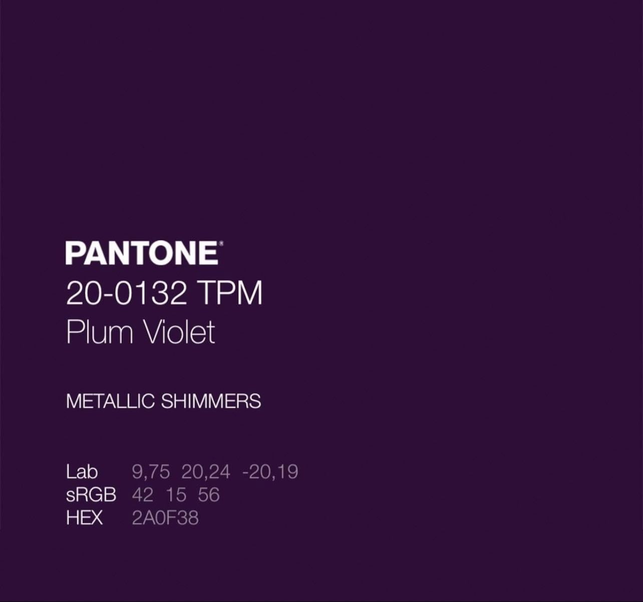 20-0132 TPM - Plum violet