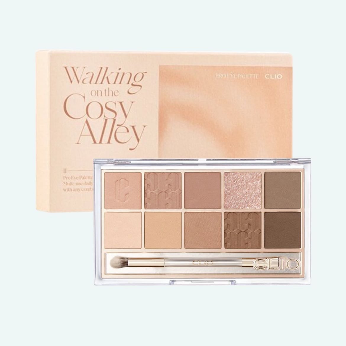 Clio Pro Eye Palette - 11 Walking On The Cozy Alley