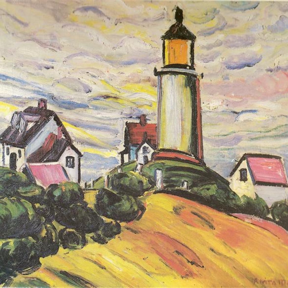 O Farol - anita malfatti, 1915