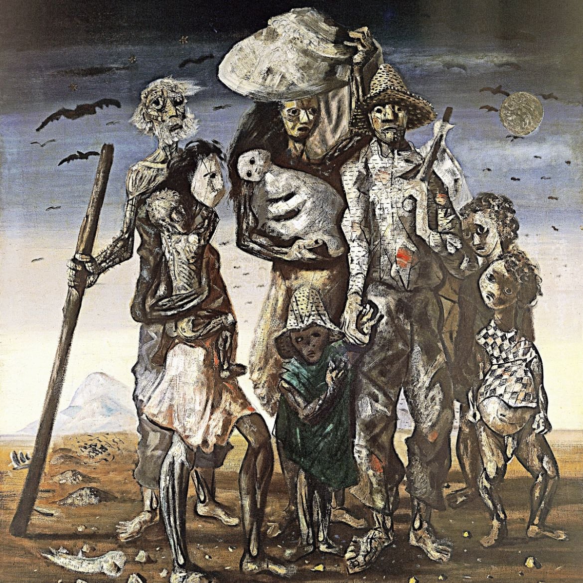 Migrants - cândido portinari, 1944