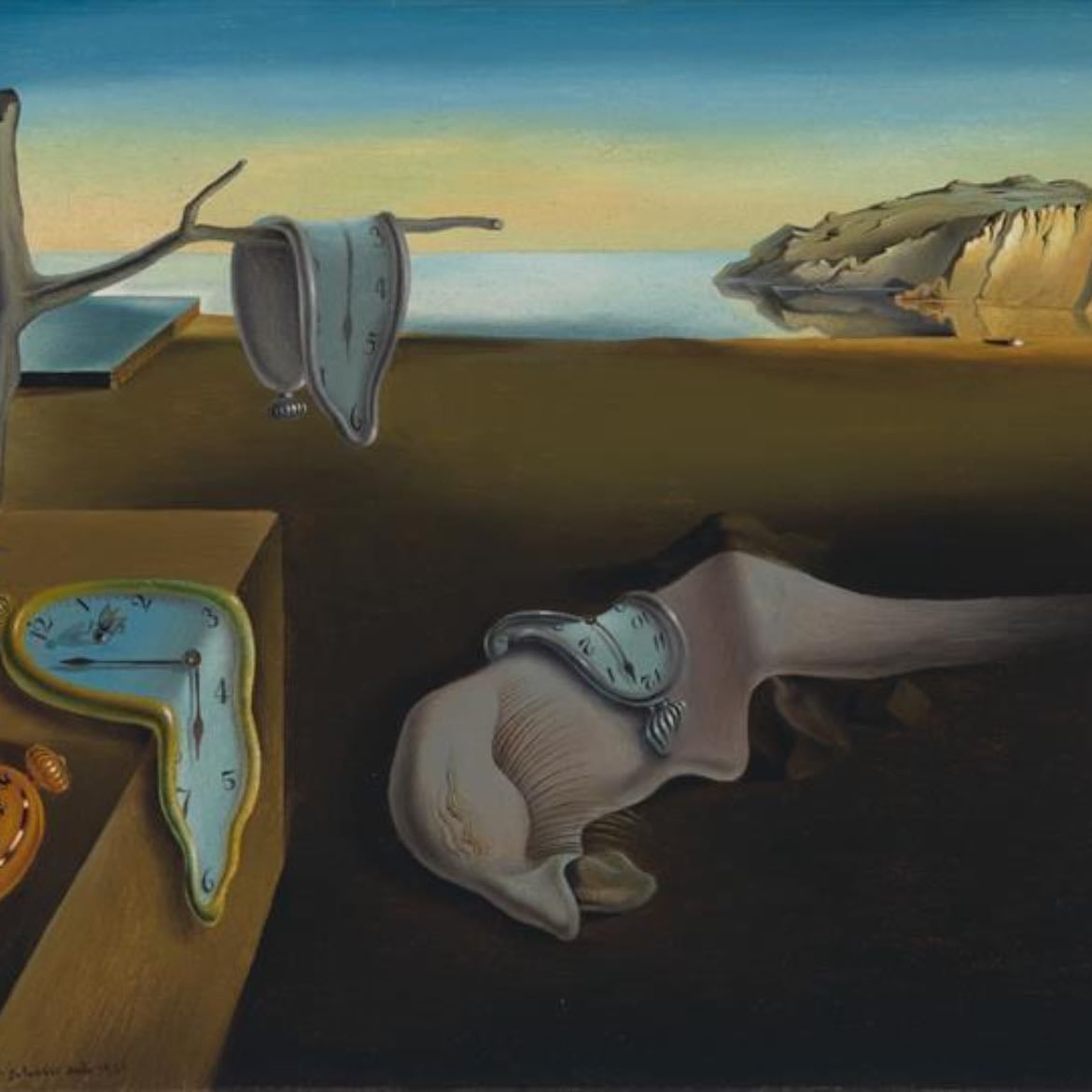 The Persistence of Memory - salvador dalí, 1931