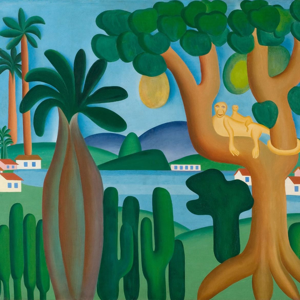 Postcard - tarsila do amaral, 1928