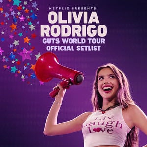 GUTS world tour official setlist - Playlist