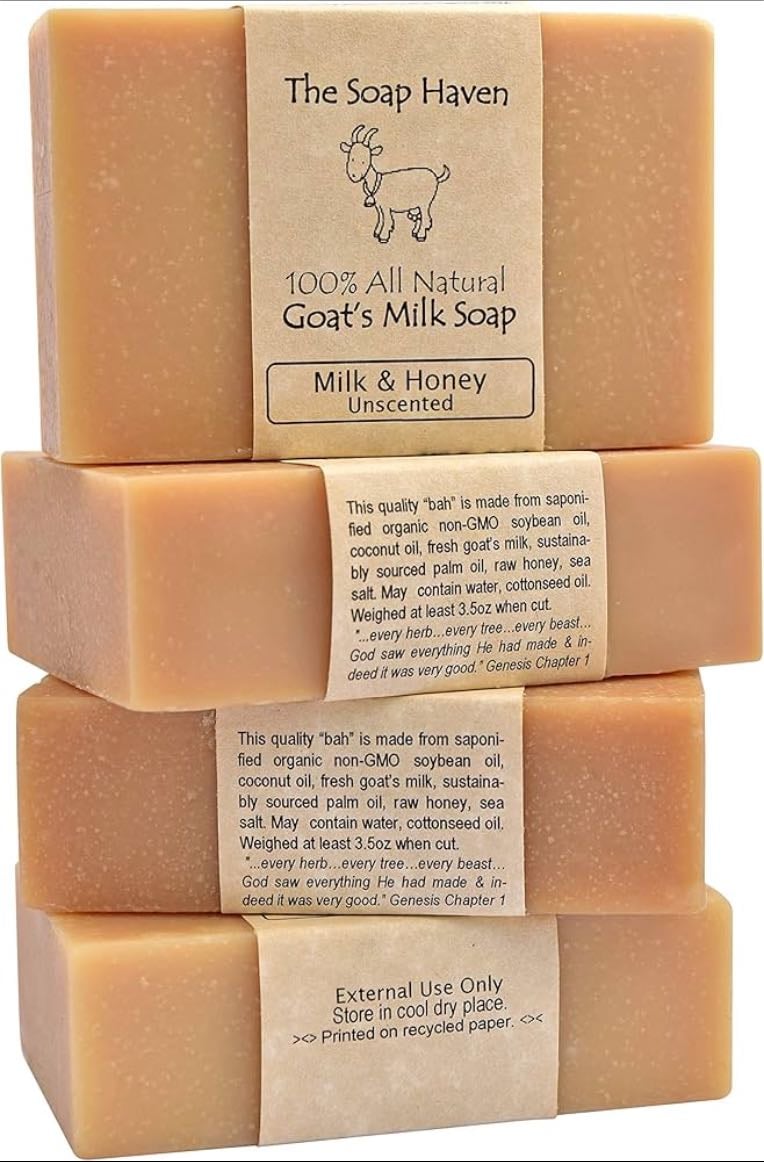 Jabรณn de leche de cabra - Natural