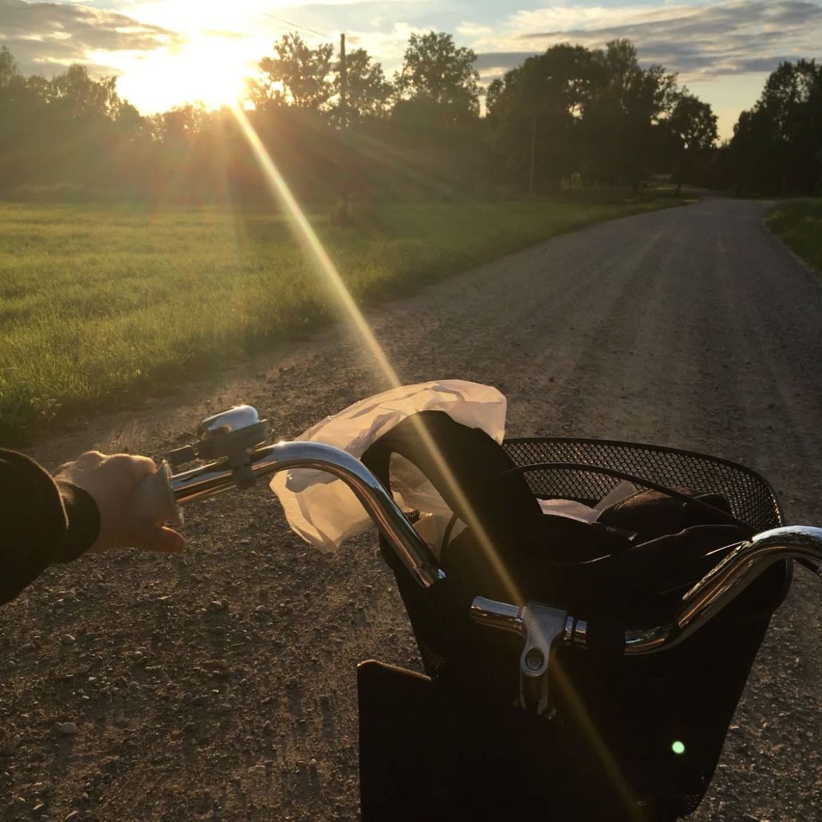 Salir con la bici - Sentir el aire y el sol en la piel