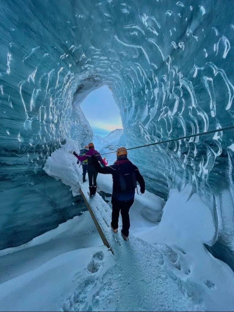 Visit an ice cave