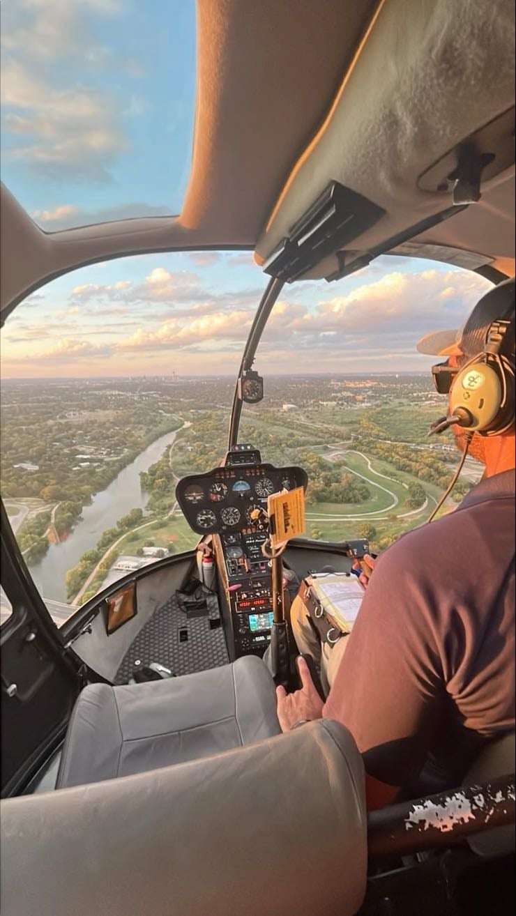 Ride in a helicopter
