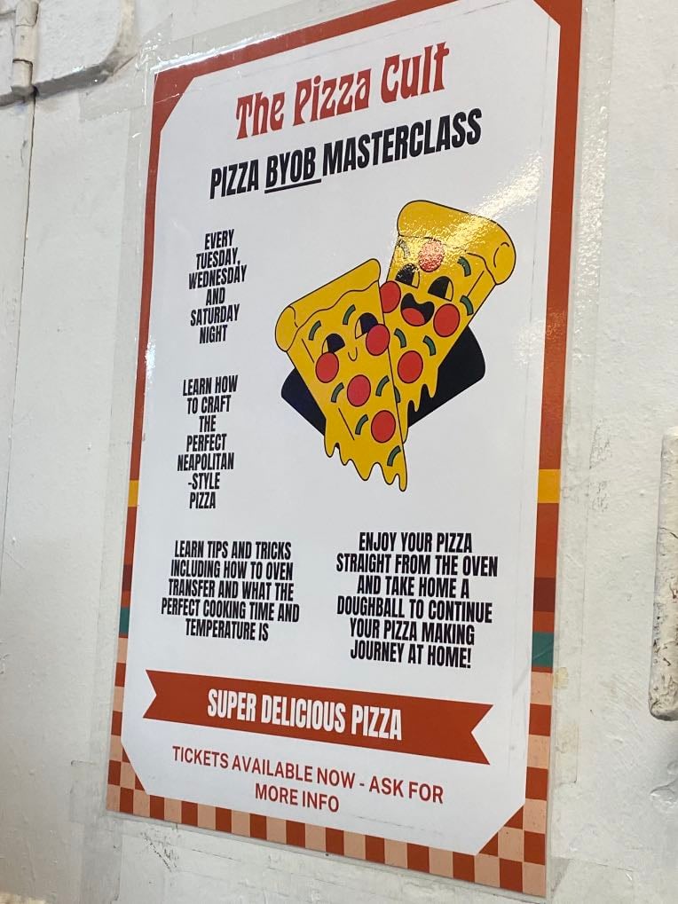 Make your own pizza workshop