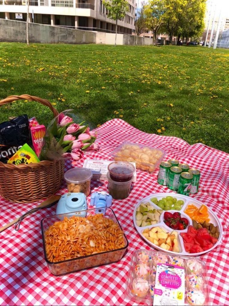 Cute picnic date