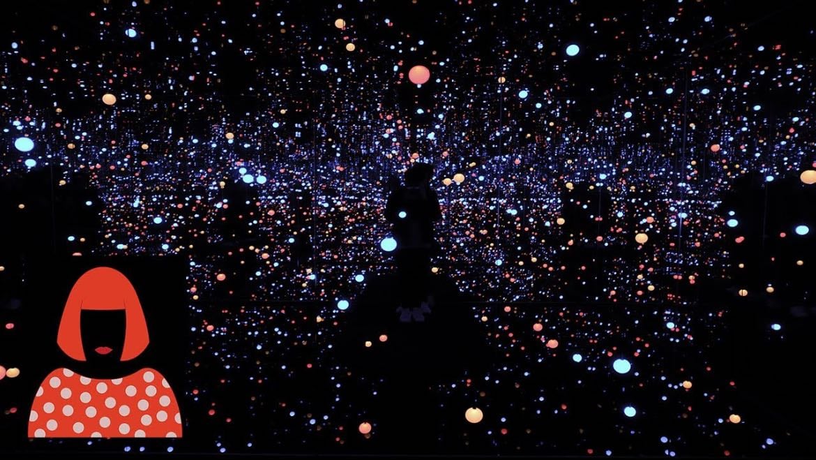 fireflies on the water - infinity mirror room - yayoi kusama