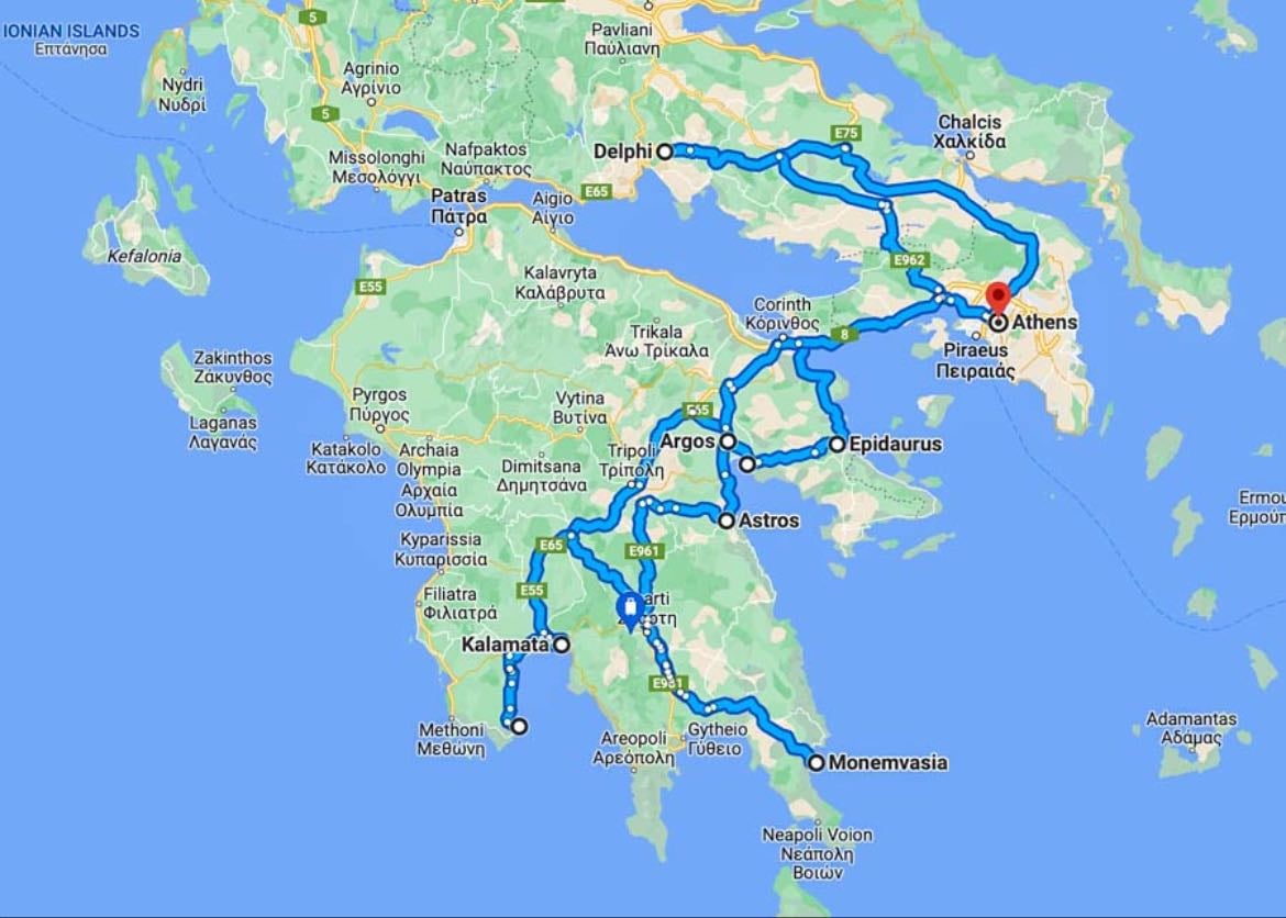 greece road trip