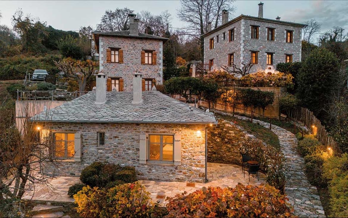 own a house or at least grow old in pelion