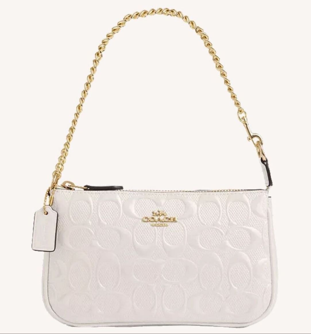 Coach nolita 19 branca bolsa - R$1000 +