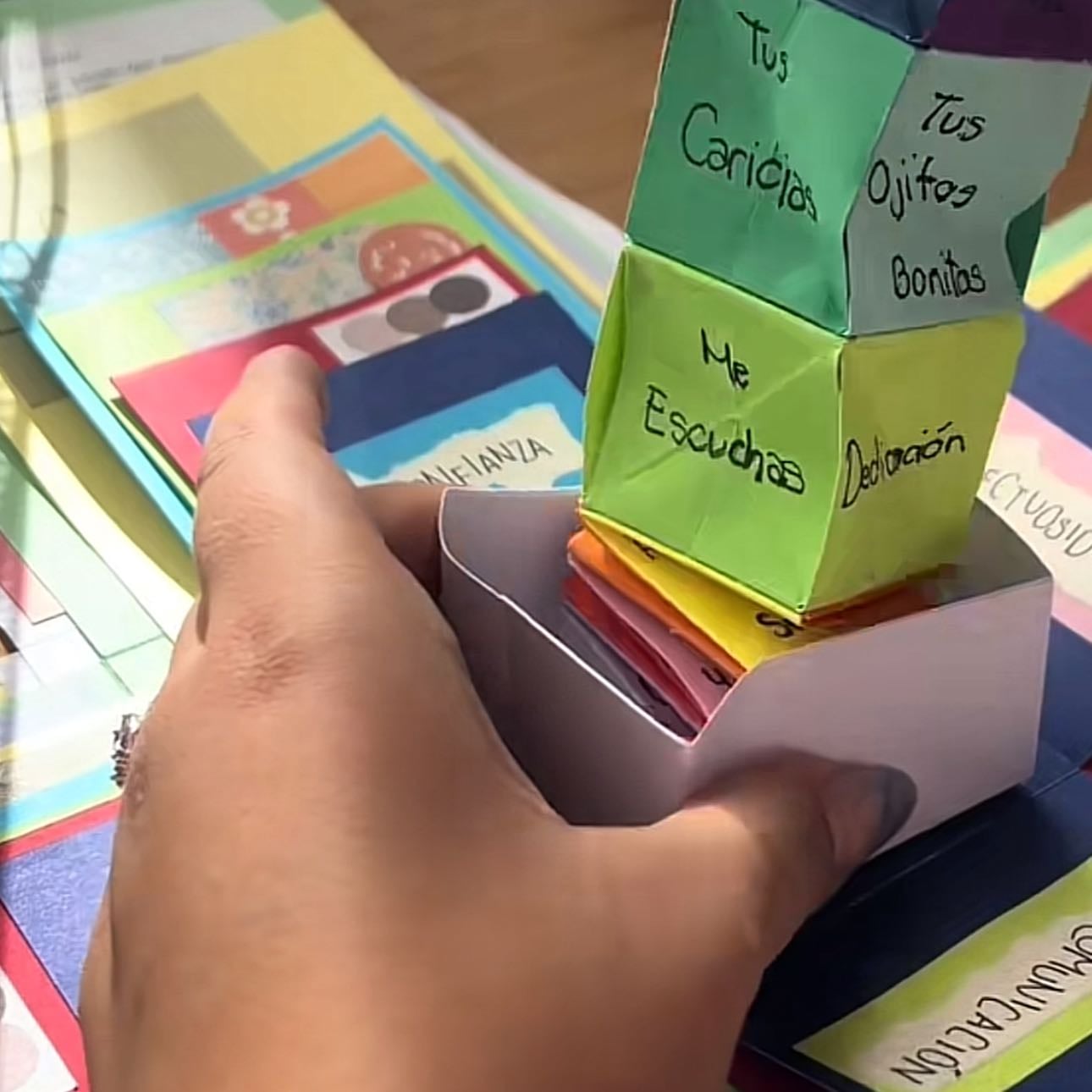 Cajita sin fotos - Origami