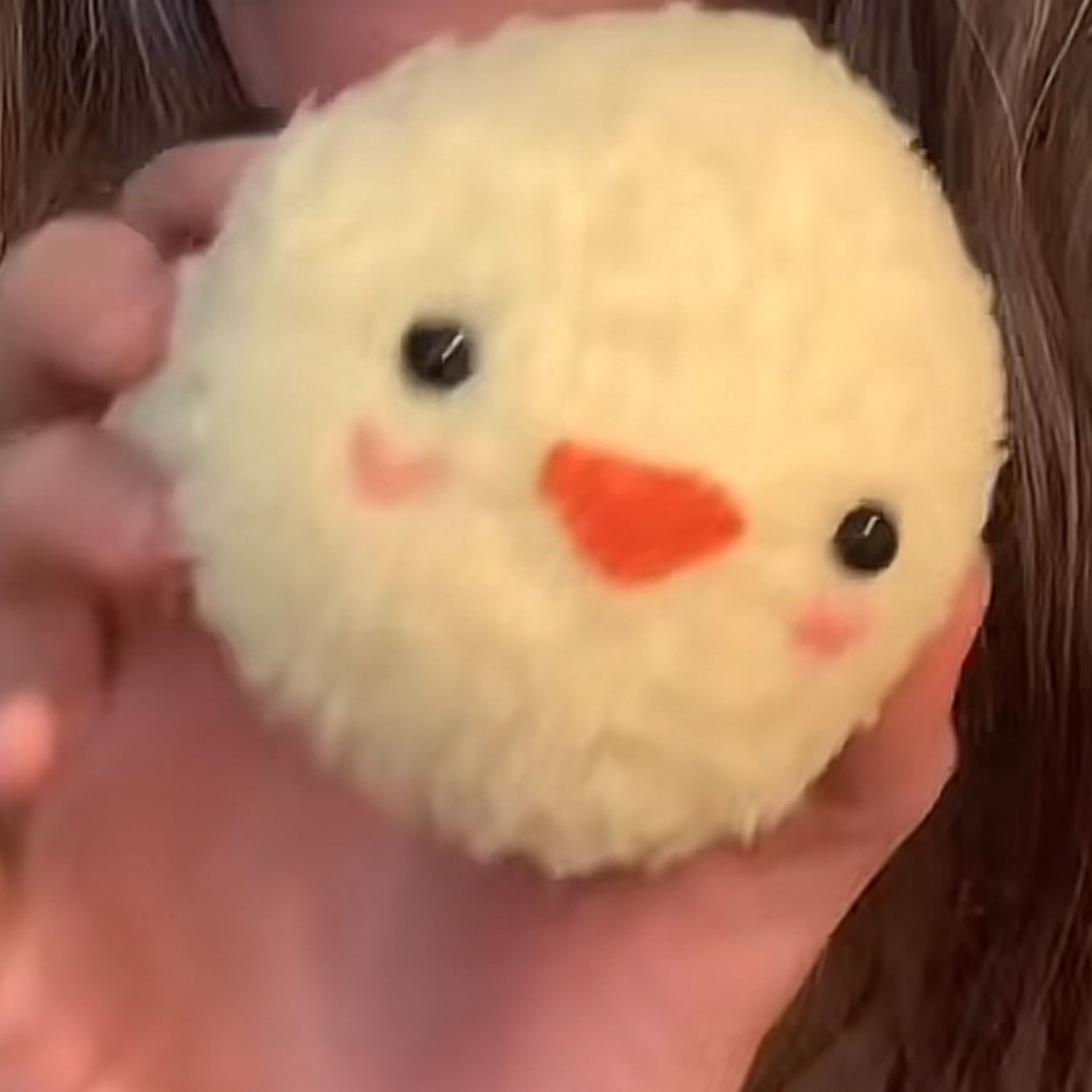 Pollito de peluche