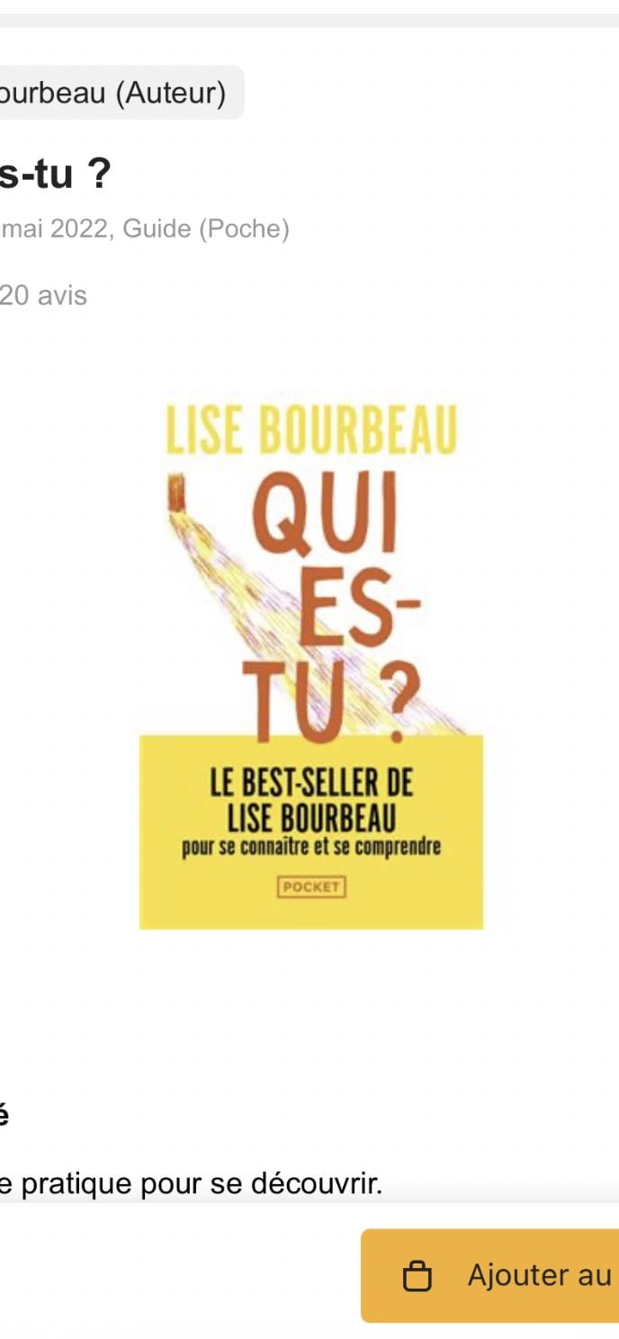 Qui es-tu ?