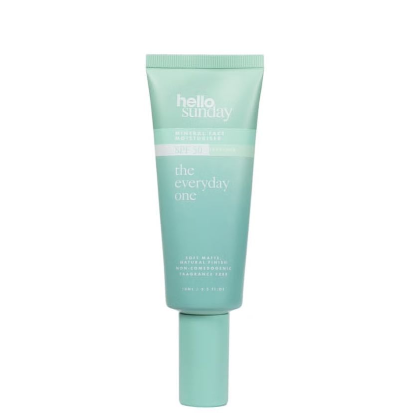 Sunscreen - Hello Sunday The Everyday One Non-Nomodogenic Mineral Face Moisturiser SPF 50 70ml