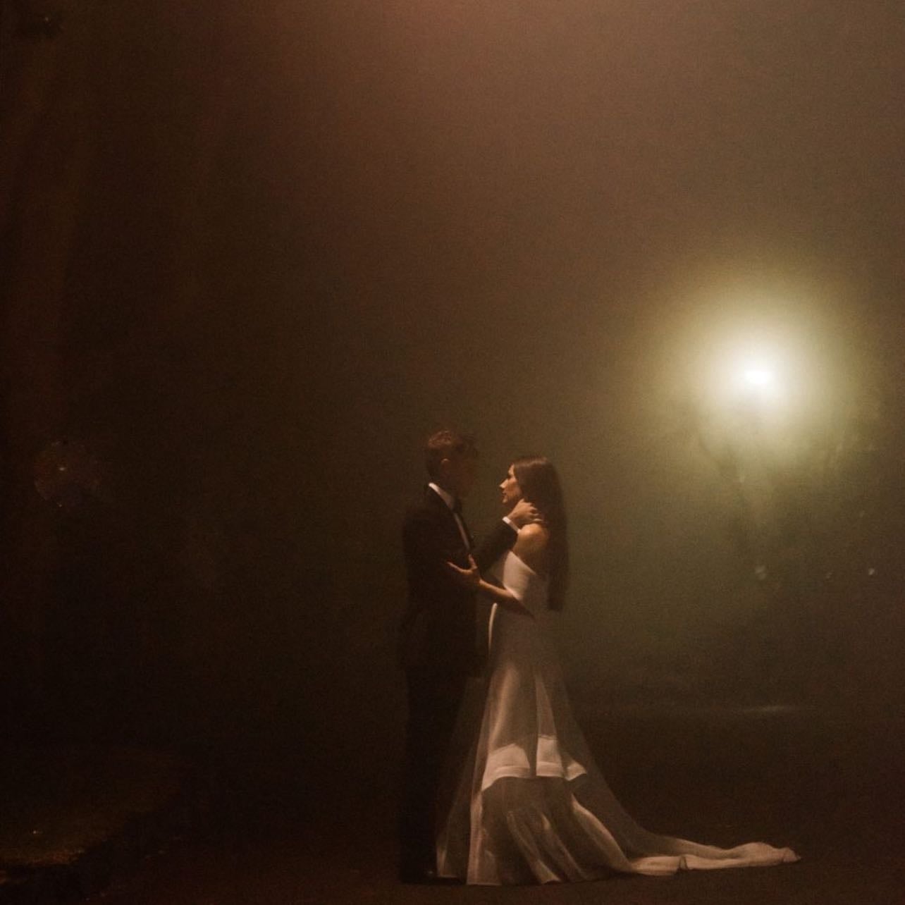Post-ceremony escape - A solo moment together before the reception