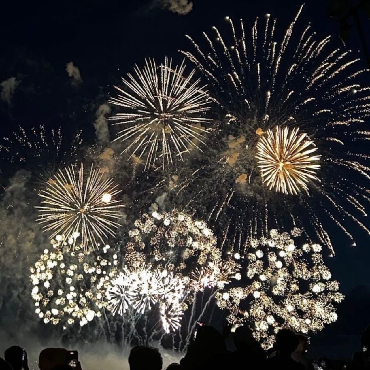 Fireworks before the night ends