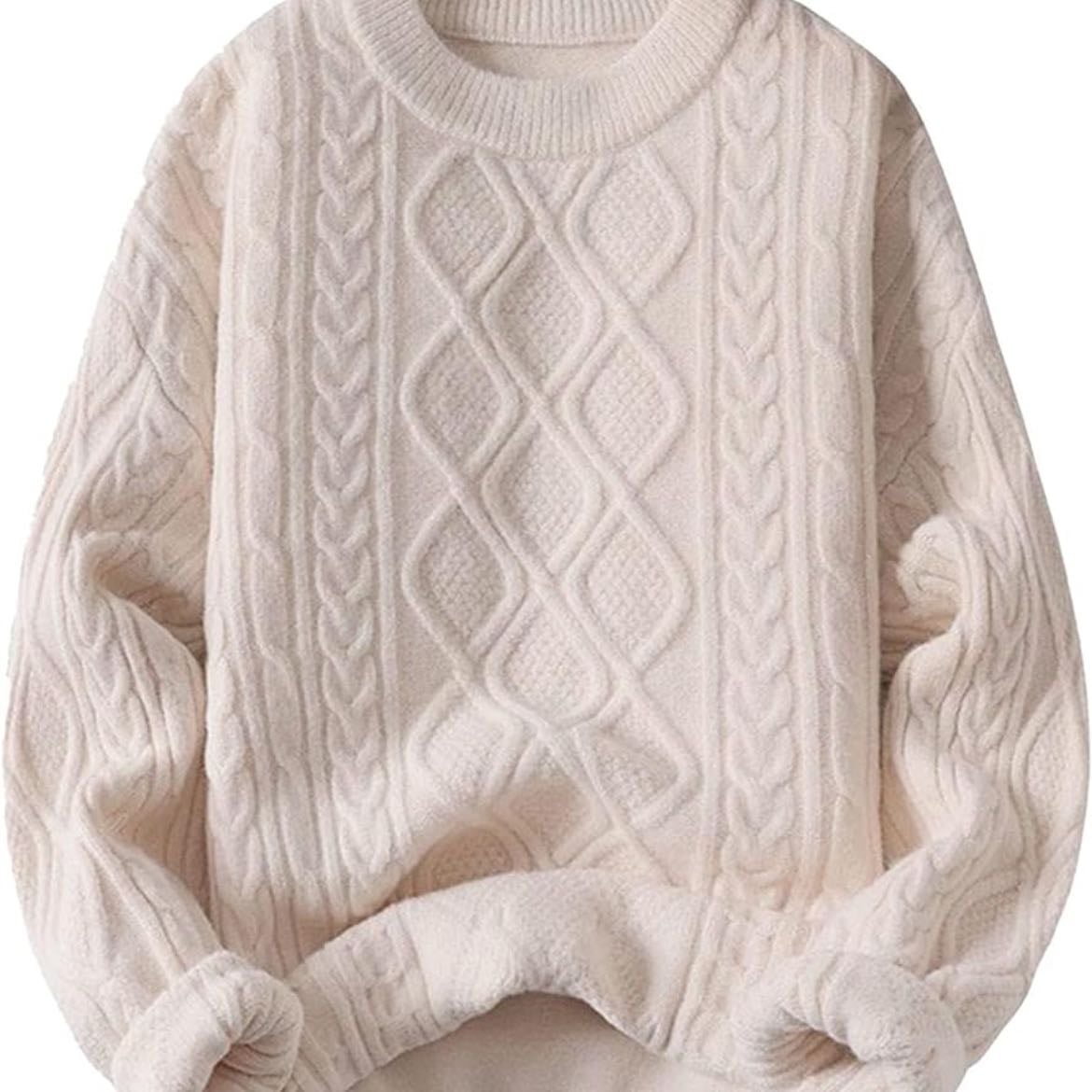 tan sweater
