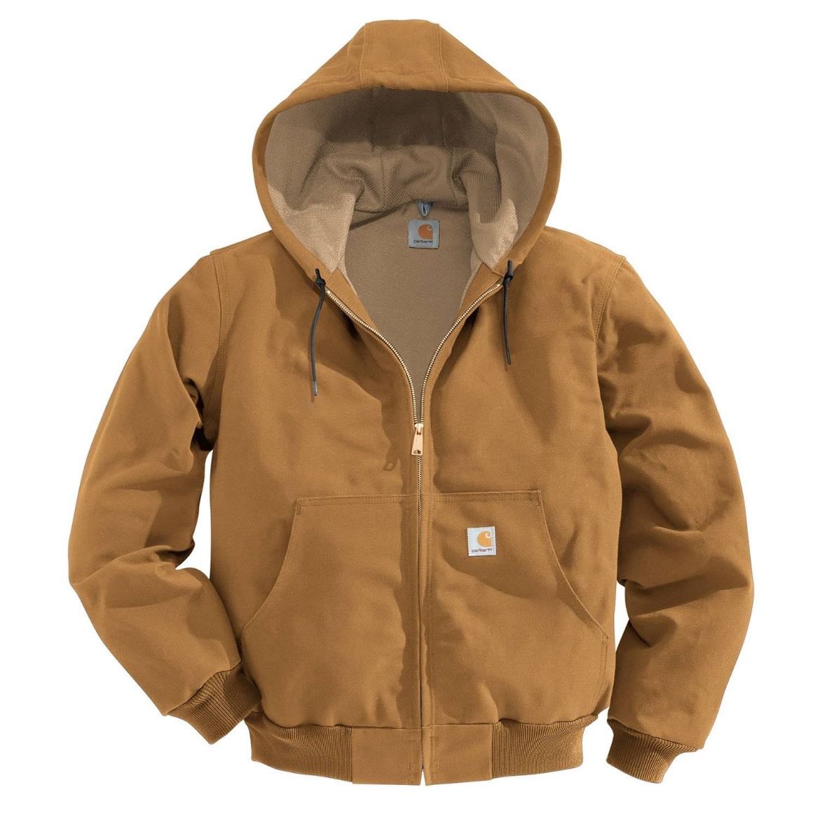 brown carhart jacket