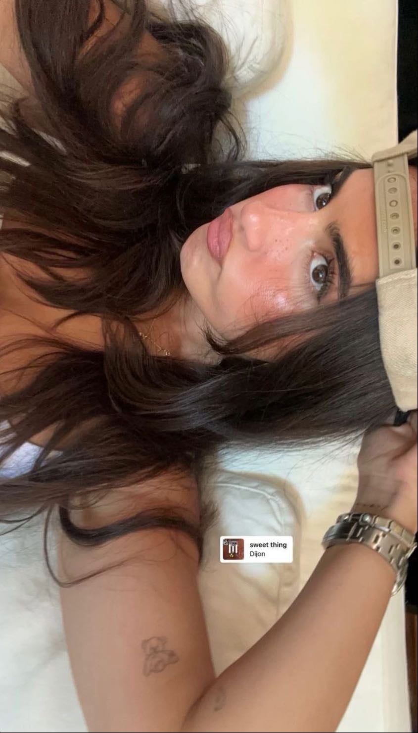 in the bed with sun